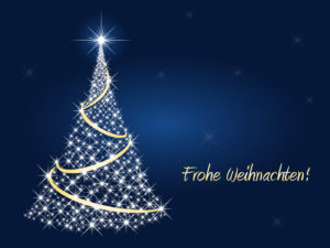 Frohe Weihnachten!